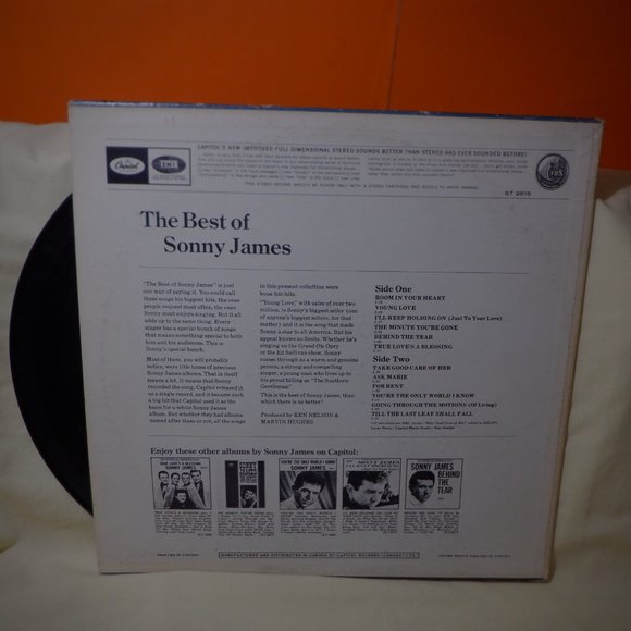 ~~~ SONNY JAMES ~~~ The Best of Sonny James - Picture 2 of 2